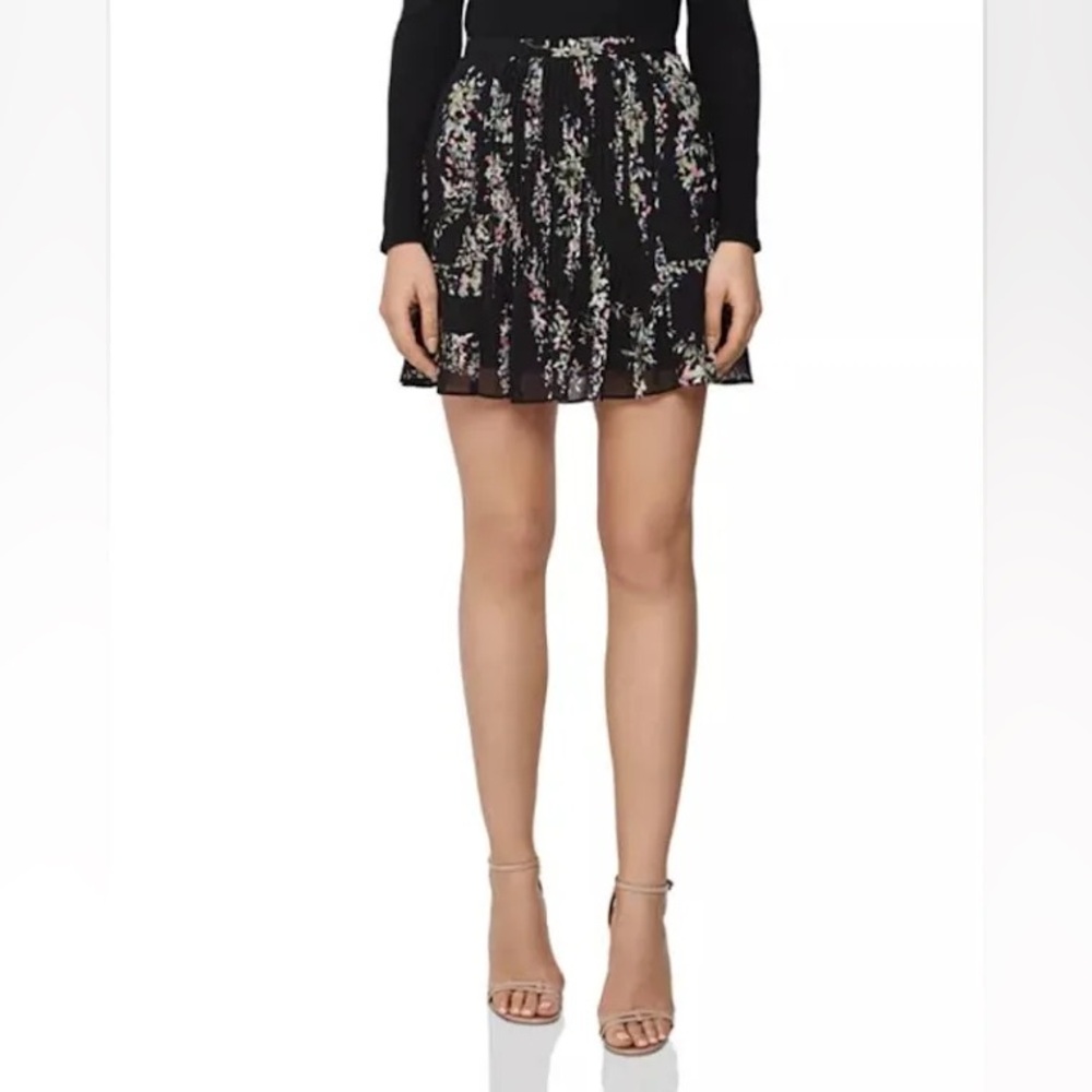 Reiss Belia Floral A line skirt